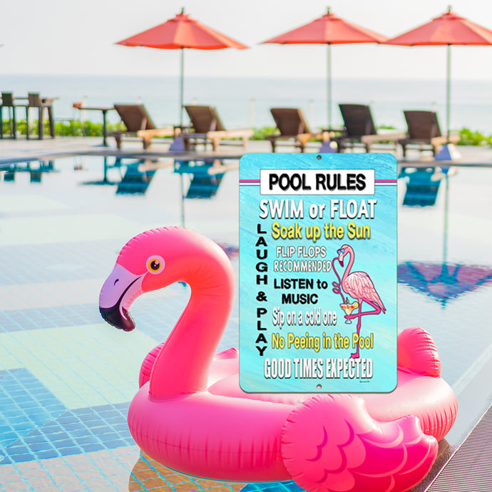 Summer Vibes: Infuse Fun and Functionality with Pool and Spa Signs