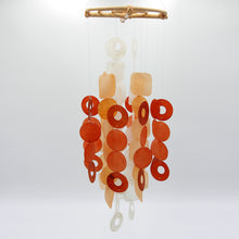 Load image into Gallery viewer, Capiz Shell Wind Chime - Boho Spice
