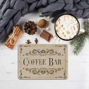 Coffee Bar Sign | Dyenamic Art