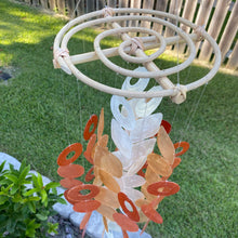 Load image into Gallery viewer, Capiz Shell Wind Chime - Boho Spice
