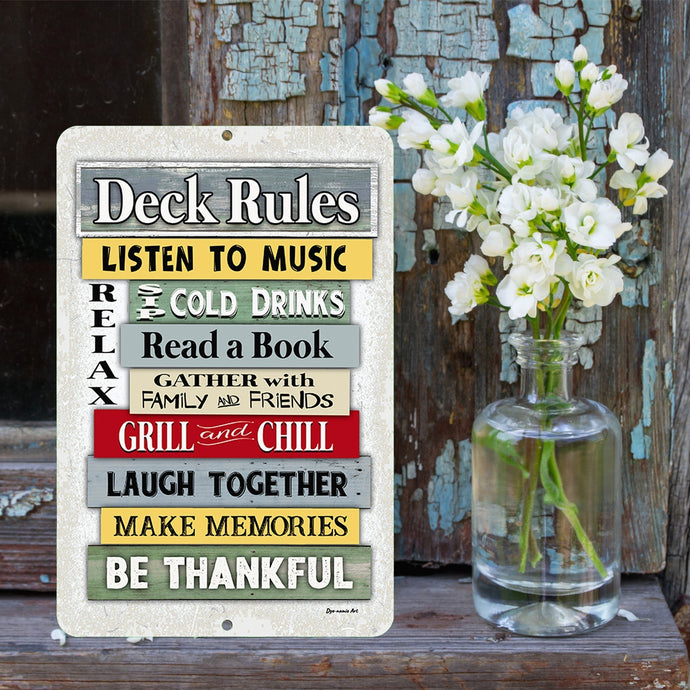 Transform Your Backyard with These Must-Have Outdoor Metal Signs