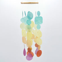 Load image into Gallery viewer, Capiz Shell Wind Chime - Fiesta Sunset
