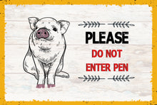 Load image into Gallery viewer, Custom Sign Order – Mulberry Lane Farm | 12x18 &amp; 8x12 Metal Signs
