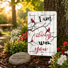 Load image into Gallery viewer, Cardinal Memorial Metal Garden Sign – Sympathy Outdoor Decor
